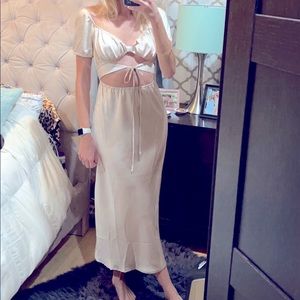 Beautiful satin dress